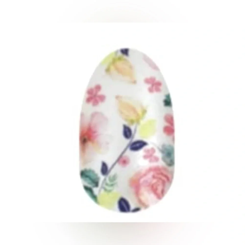 *Rare, Retired* Color Street: Let It Grow | Floral Summer  White Pink Spring - Picture 8 of 9
